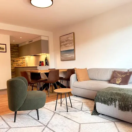 Appartement Richemont 3b - Golf Or 8 Min Walk - High Standing - Garage Lens